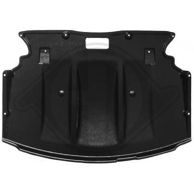 Osłona silnika przednia BMW E60 E61 520 523 525 530 535 540 550 - 51717033761