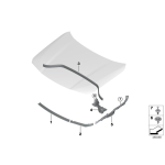 Osłona przód lewa BMW X1 F48 - 51765A04E71