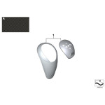 Osłona przełącznika zmiany biegów BMW F06 F10 F12 F13 F80 E82 F83 F85 F86 M3 M4 M5 M6 M PERFORMANCE - 61312343709