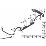 Osłona progu tył lewa MINI F55 Cooper One - 51477489813