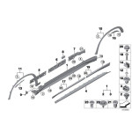 Osłona progu lewa BMW F48 F48N X1 X-LINE 16d 18d 18i 20d 20i 25d 25i 28i - 51777379993