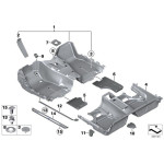 Osłona progu drzwi Urban BMW F21 F21N 114 116 118 120 125 - 51477305884