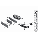 Osłona prawa BMW F34 318 320 325 328 330 335 - 51117294898