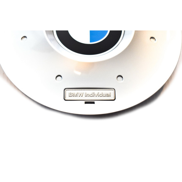 Osłona piasty srebrna BMW E46 E53 E60 E61 E63 E64 E65 E66 E85 E86 E90 E91 E92 E93 - 36137849415