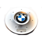 Osłona piasty srebrna BMW E46 E53 E60 E61 E63 E64 E65 E66 E85 E86 E90 E91 E92 E93 - 36137849415
