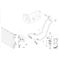 Chłodnica oleju BMW E46 318 316 320 323 325 328 330 E83 X3 2,0d 2,5i 3,0i Z4 - 17227505826