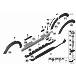 Osłona nadkola tył prawa BMW R61 Cooper - 51779808944
