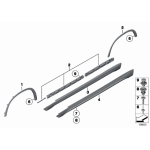 Osłona nadkola przód prawa BMW E84 X1 16d 18d 18i 20d 23d 25d 25i 28i 35i - 51772990166