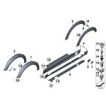 Osłona nadkola przód lewa MINI R55 R56 R57 R59 R58 - 51777349421