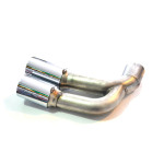 Osłona końcówki tłumika chrom BMW F25 F26 X3 X4 18d 20dX B47 - 18302233613