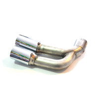 Osłona końcówki tłumika chrom BMW F25 F26 X3 X4 18d 20dX B47 - 18302233613