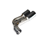 Osłona końcówki tłumika chrom BMW F25 F26 X3 X4 18d 20dX B47 - 18302233613