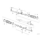 32111127104 Osłona drążka kierowniczego BMW E30 316 318 320 323 324 325 M3 - 32111127104 - Części oryginalne BMW Łódź | Sklep internetowy BMW