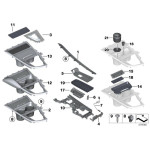 51169234131 Osłona gałki przełącznika zmiany biegów BMW F30 F31 F32 F33 F34 F36 - 51169234131 - Części oryginalne BMW Łódź | Sklep internetowy BMW