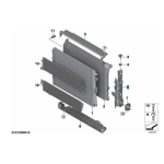 Osłona chłodnicy górna BMW G20 G21 G29 320i 330i M340i Z4 - 17118666836