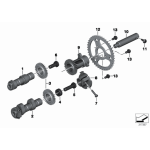 Oś rozrządu BMW K50 K51 K52 K53 K54 R1200 - 11318529744