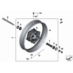 36318534835 Łożysko piasta koła przód BMW K14 K30 K50 K51 K70 K73 K75 - 36318534835 - Części oryginalne BMW Łódź | Sklep internetowy BMW
