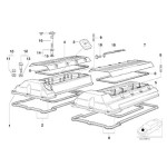 11120034104 Uszczelka pokrywy zaworów BMW E39 E38 X5 E53 4,4i 4,6is 535i 540i 735i 740i M62 - 11120034104 - Części oryginalne BMW Łódź | Sklep internetowy BMW