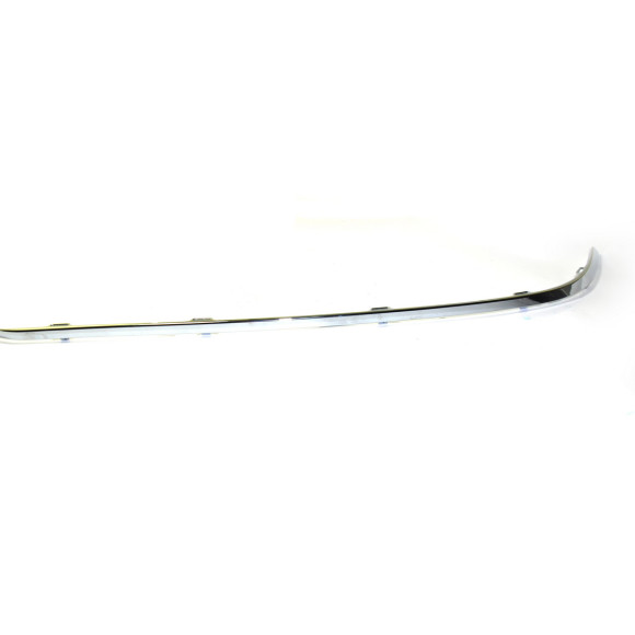 Osłona listwy zderzaka przód lewa chrom BMW E65 E66 730d 730i 740i 745d 750i 760i - 51127135587