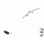 Atrapa nerka lewa BASIS BMW F30 F31 316 318 320 328 330 335 - 51137255411