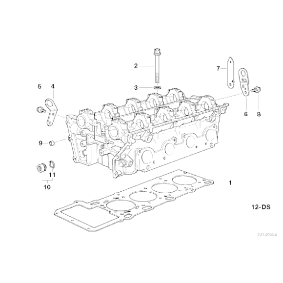 11121706921 Zawór zwrotny BMW E39 E38 E53 X5 735i 740i 535i 540i 4,4i 4,6is M62 - 11121706921 - Części oryginalne BMW Łódź | Sklep internetowy BMW
