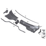 51132751209 Osłona wlotu powietrza lewa MINI R55 R55N R56 R56N R57 R57N Cooper One - 51132751209 - Części oryginalne BMW Łódź | Sklep internetowy BMW