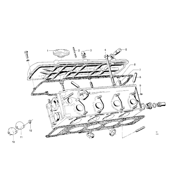 Korek wlewu oleju BMW E30 E34 E32 E36 - 11121716993