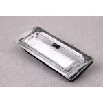 Szkło lampy oświetlenia tablicy rejestracyjnej BMW X5 E53 prod. do 09.2001r. - 51137004537