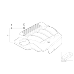 11121725686 Nakrętka pokrywy silnika BMW E46 316i 318i 318Ci 316ti 316Ci 318ti N40 N42 N45 N46 - 11121725686 - Części oryginalne BMW Łódź | Sklep internetowy BMW