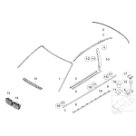 Atrapa nerka BMW E46 sedan touring compact prod -09.2001r - 51138208490