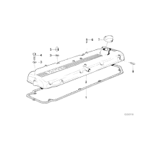 11121730231 Uszczelka pokrywy zaworów BMW E32 E34 E23 E28 530i 535i 730i 735i 528i 535i 745i M30 - 11121730231 - Części oryginalne BMW Łódź | Sklep internetowy BMW