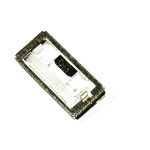 Szkło lampy oświetlenia tablicy rejestracyjnej BMW E46 cabrio 318Ci 320Cd 320Ci 325Ci 330Ci M3 - 51138244336