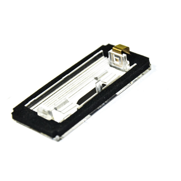 Szkło lampy oświetlenia tablicy rejestracyjnej BMW E46 cabrio 318Ci 320Cd 320Ci 325Ci 330Ci M3 - 51138244336