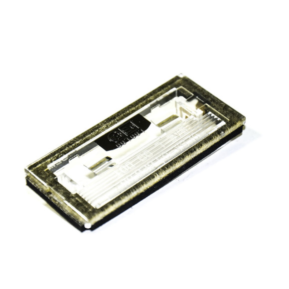 Szkło lampy oświetlenia tablicy rejestracyjnej BMW E46 cabrio 318Ci 320Cd 320Ci 325Ci 330Ci M3 - 51138244336