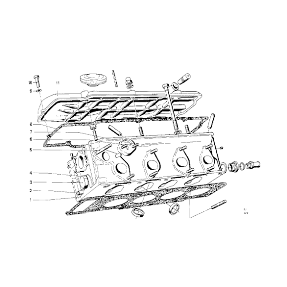 11121734276 Uszczelka pokrywy zaworów BMW E21 E30 E12 E28 316 318 320 518 520 - 11121734276 - Części oryginalne BMW Łódź | Sklep internetowy BMW