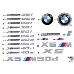 51141807495 Końcówka mocowanie emblematu BMW E32 E34 E36 E38 E39 E46 E53 X5 E60 E61 E63 E65 E70 E71 E81 E83 E84 E87 E90 E91 F01 F10 F11 F15  - Części oryginalne BMW Łódź | Sklep internetowy BMW