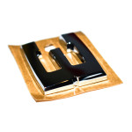 Emblemat naklejany tylny BMW E36 M3 - "3" - 51142250539