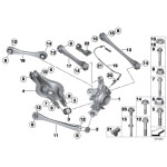 Czujnik ABS DSC tył BMW F20 F21 F22 F23 F30 F31 F32 F33 F34 F36 - 34526791225