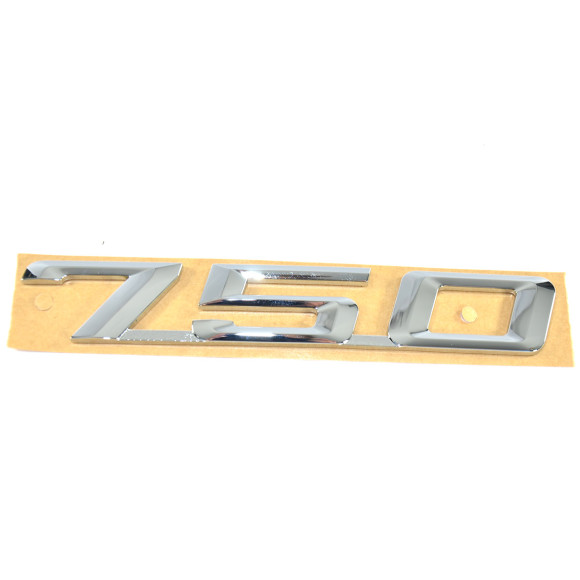 Emblemat  naklejany klapa tył 750 BMW E32 E38 750i 750iL  - 51148136272