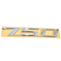 Emblemat  naklejany klapa tył 750 BMW E32 E38 750i 750iL  - 51148136272