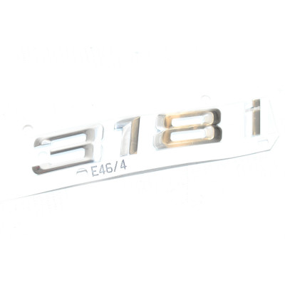 Emblemat naklejany tylny "318i" BMW E46 318i sedan - 51148195096