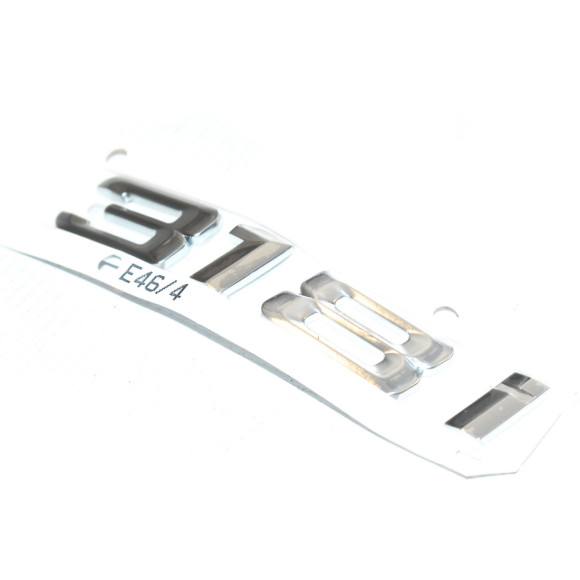 Emblemat naklejany tylny "318i" BMW E46 318i sedan - 51148195096