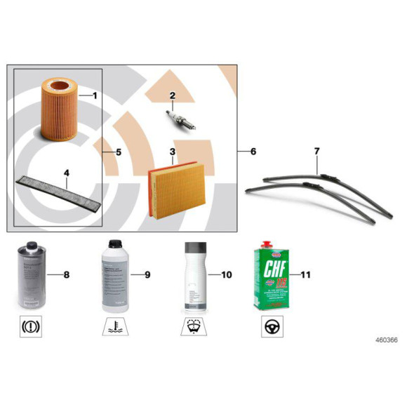 Filtr powietrza MINI R55 R56 R57 R58 R59 R60 R61 - 13717561235