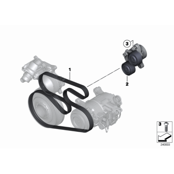 Pasek mikro BMW E90 F01 E91 F06 F07 F10 F12 F16 F20 F30 316 318 320 730d 740d 640d 520d 525d 530d 535d 114d 116d 118d 120d - 112
