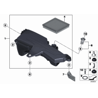 Filtr powietrza BMW F20 F30 F21 F31 114i 116i 118i 125i 316i 320i 328i - 13718507320