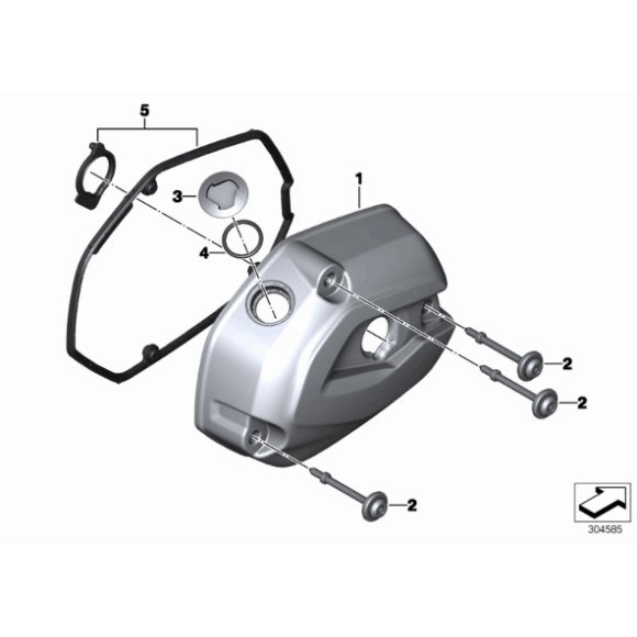 Oryginał BMW - 11128523552