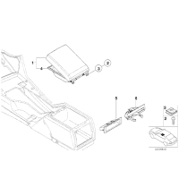 Schowek w konsoli środk. z tyłu - 51168159701