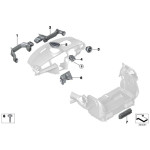 Odpowietrznik zderzaka tył BMW E60 E61 F01 F02 MINI F55 F56 F57 I12 i8 - 64229303806