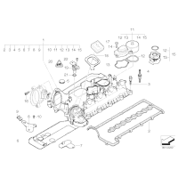 11127794495 Uszczelka pokrywy BMW E46 E87 E90 E60 X3 318d 320d 520d 118d 120d - 11127794495 - Części oryginalne BMW Łódź | Sklep internetowy BMW
