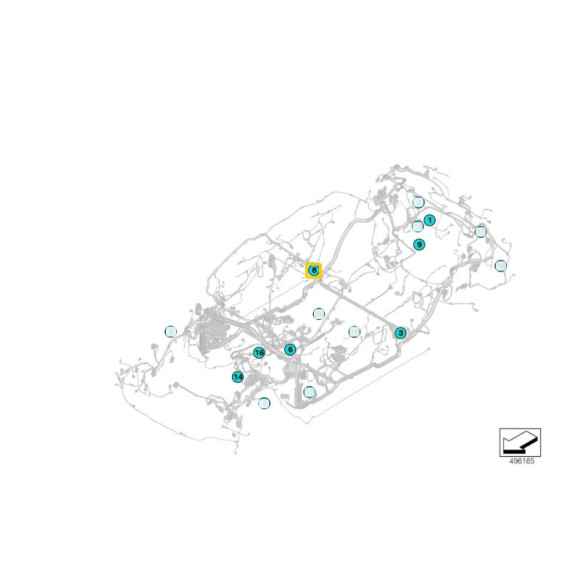 Obudowa wtyczki BMW X2 F39 16d 18d 18i 20d 20i 25dX 25iX 28iX M35iX - 61139224368